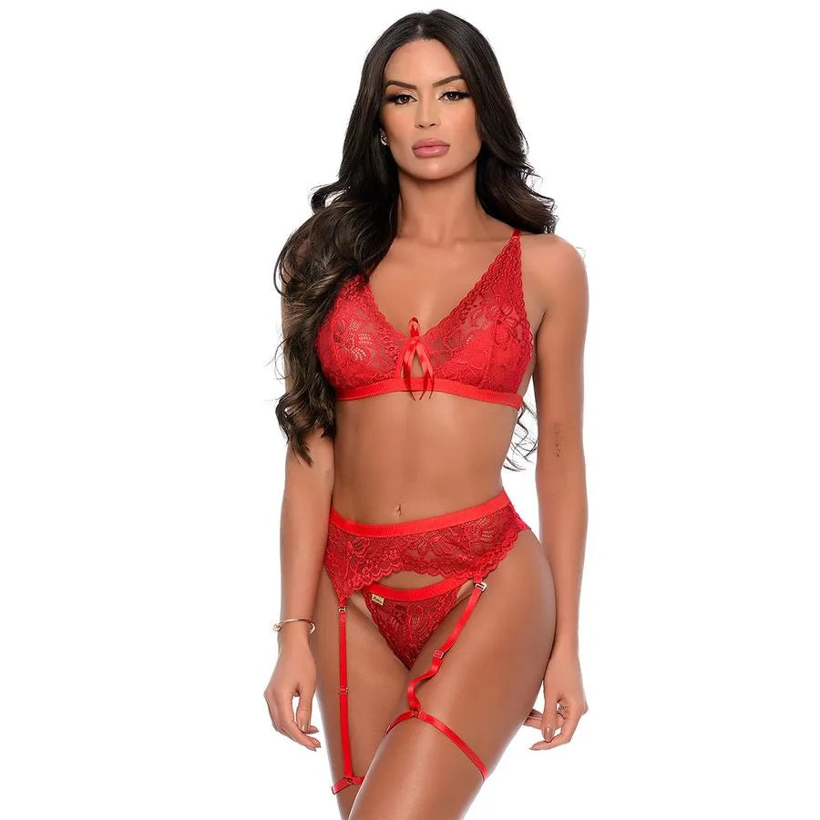 Conjunto Emily Sem Bojo Com Cinta Liga