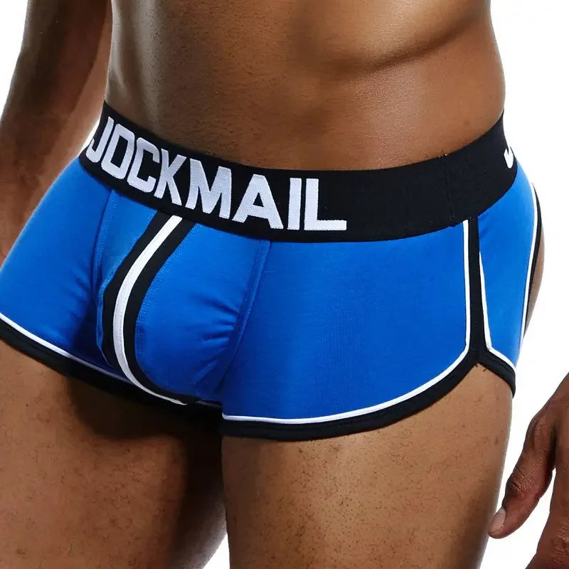 Cueca Jockstrap Masculina em Algodão