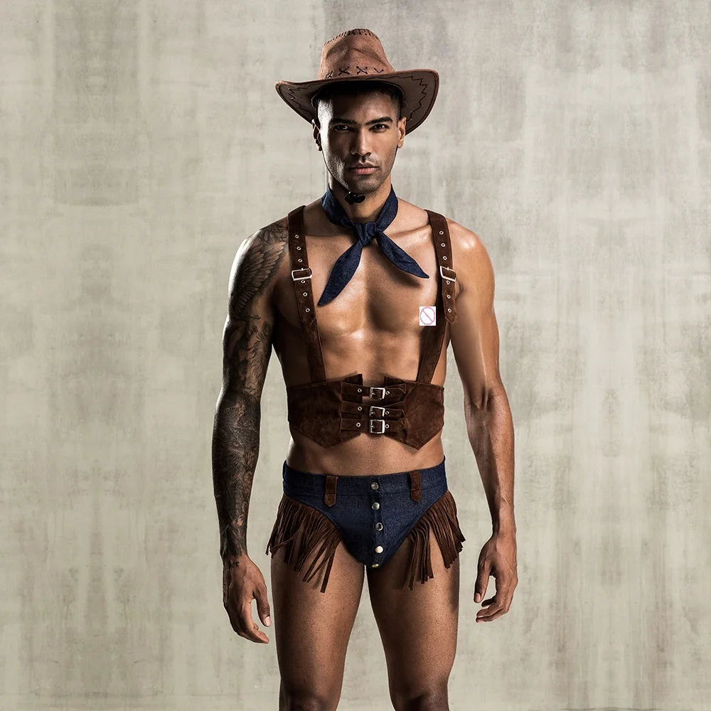 Fantasia Masculina de Cowboy
