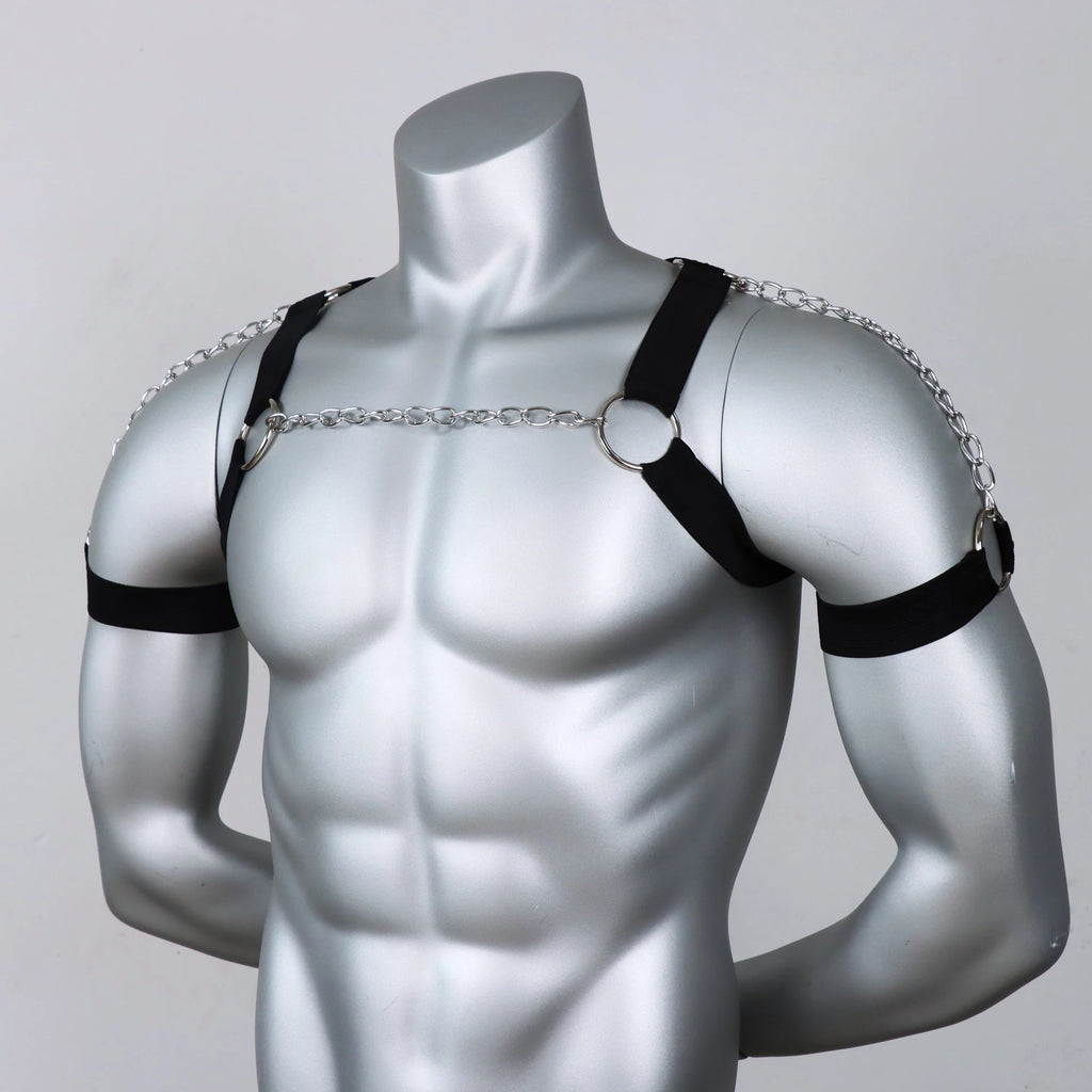 Harness Masculino com Correntes