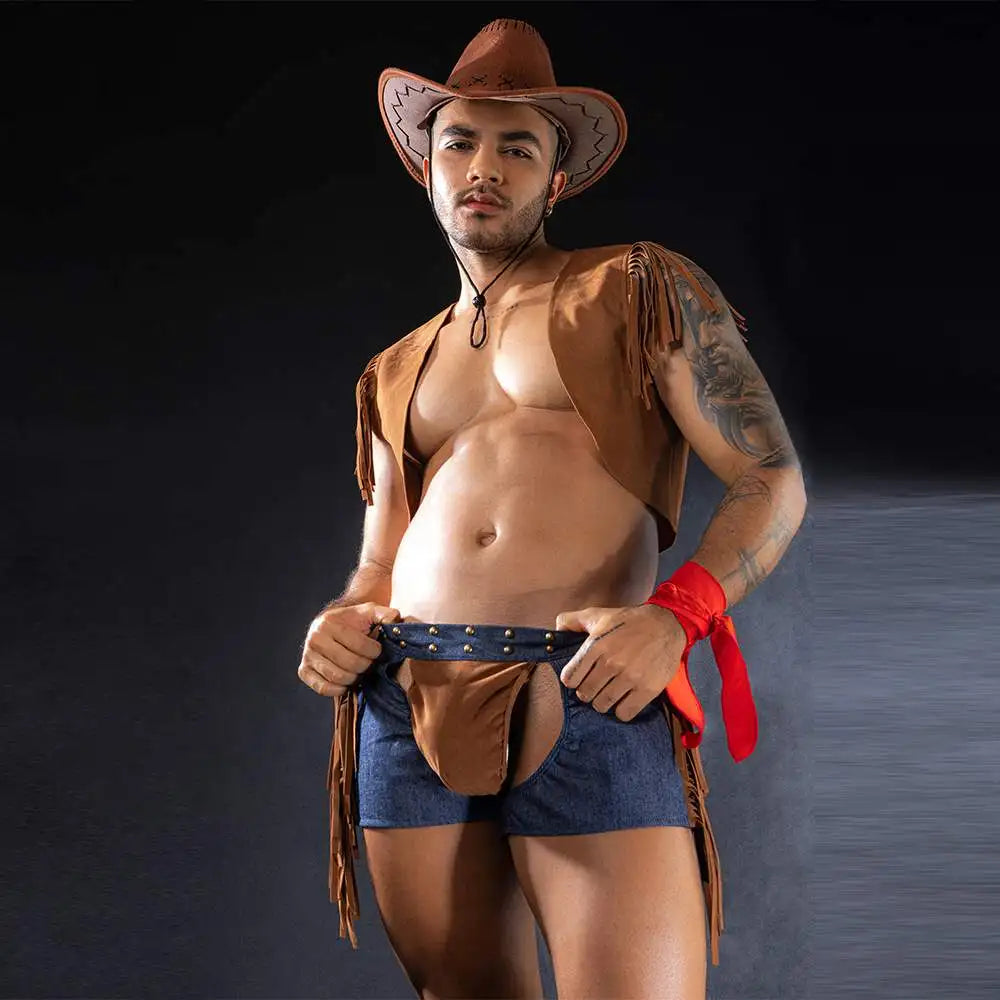 Fantasia Masculina de Cowboy