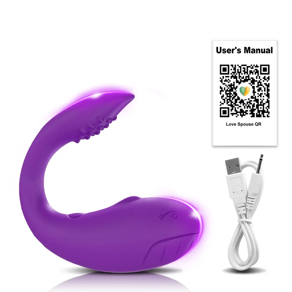 Vibrador curvado controlado por aplicativo