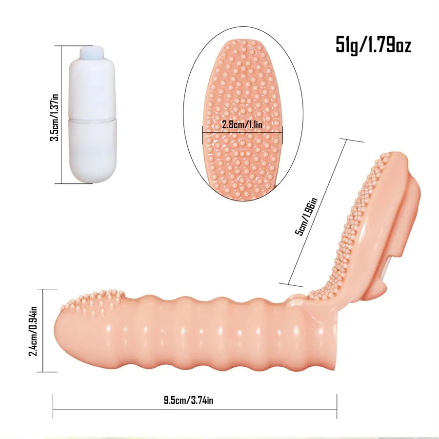 Vibrador de Dedo para Casais