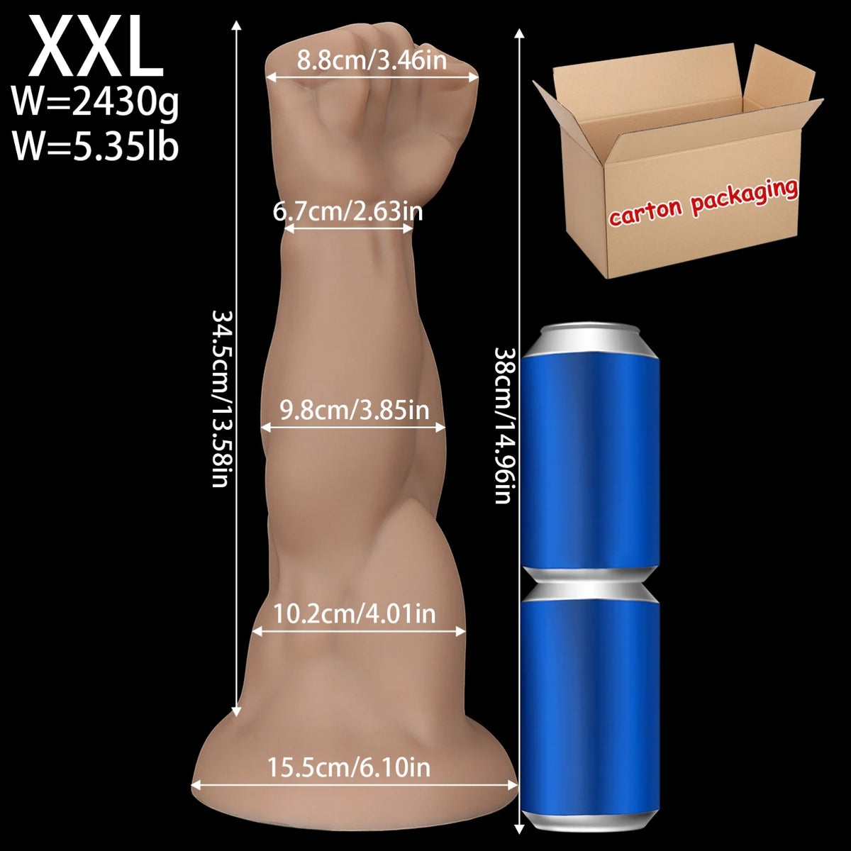 Massageador Prostático em Silicone – Plug Anatômico Disponível em 3 Modelos