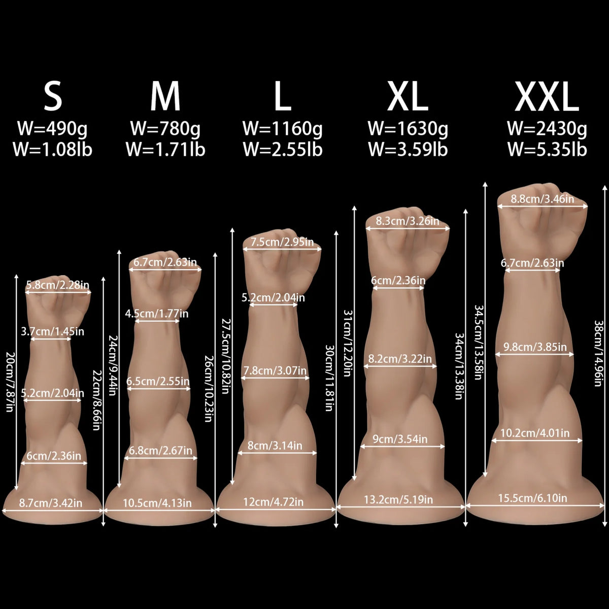Massageador Prostático em Silicone – Plug Anatômico Disponível em 3 Modelos