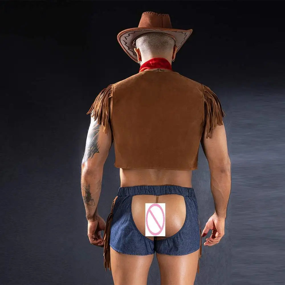 Fantasia Masculina de Cowboy