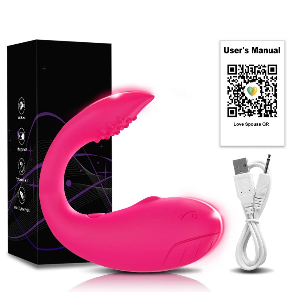 Vibrador curvado controlado por aplicativo