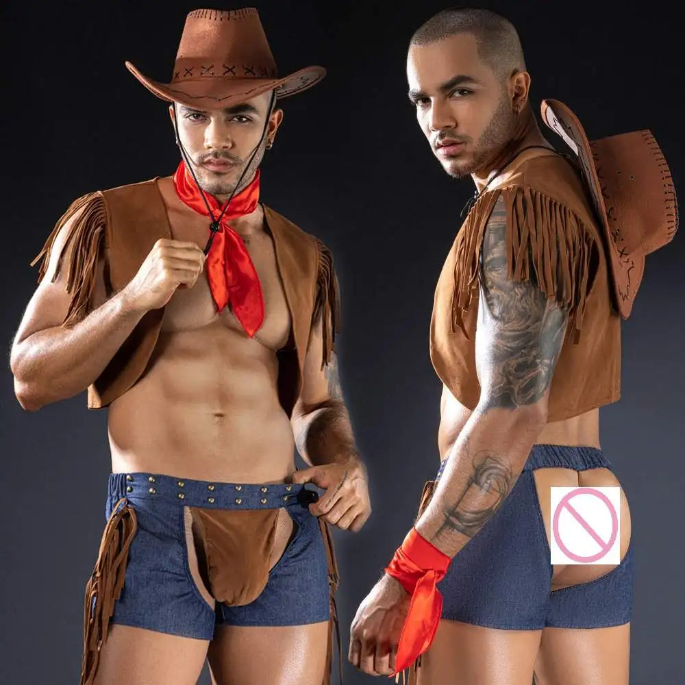 Fantasia Masculina de Cowboy