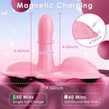 Vibrador automático com impulso e vibração.
