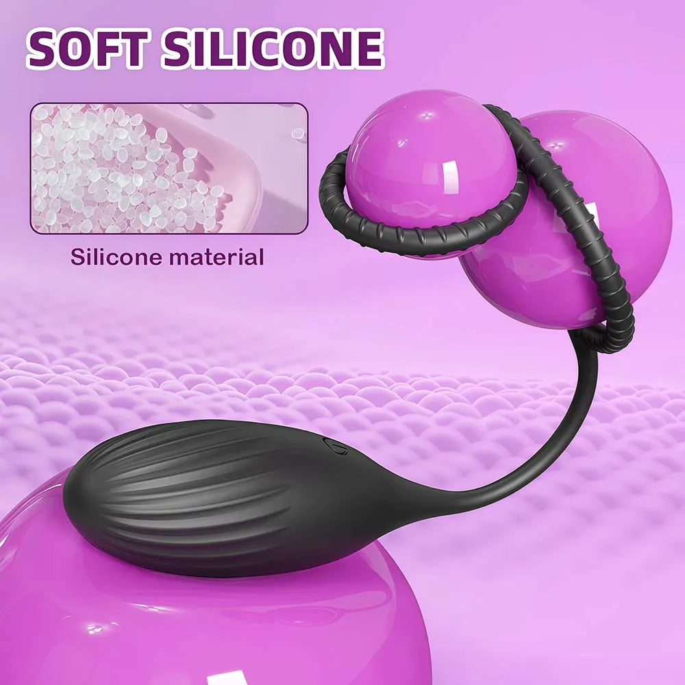 Massageador Prostático Recarregável com Controle Remoto