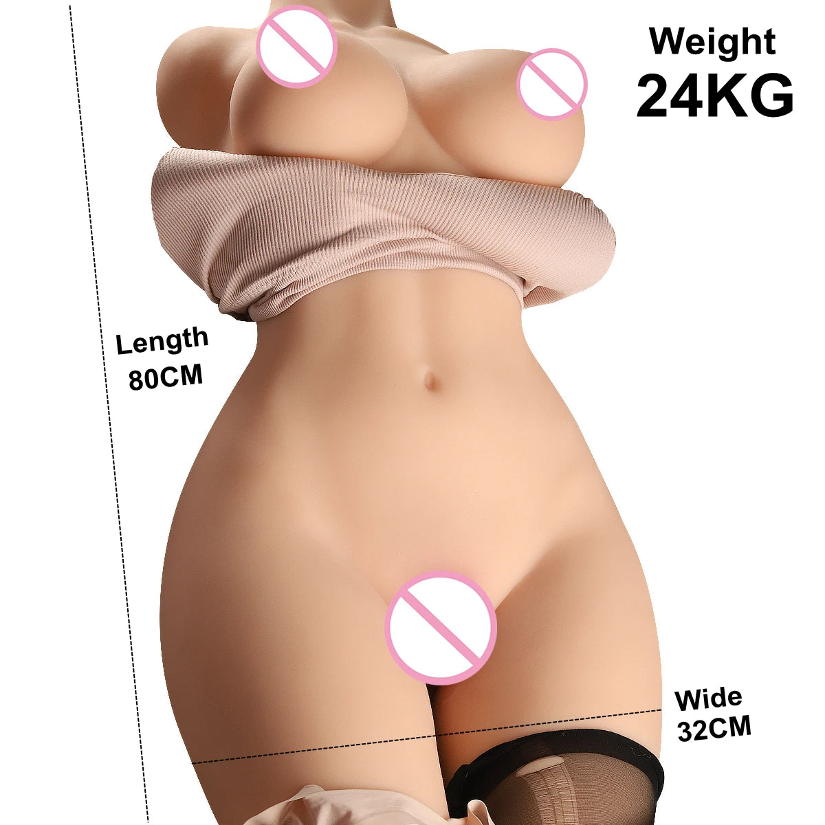 Masturbador Masculino em Silicone com Design Anatômico