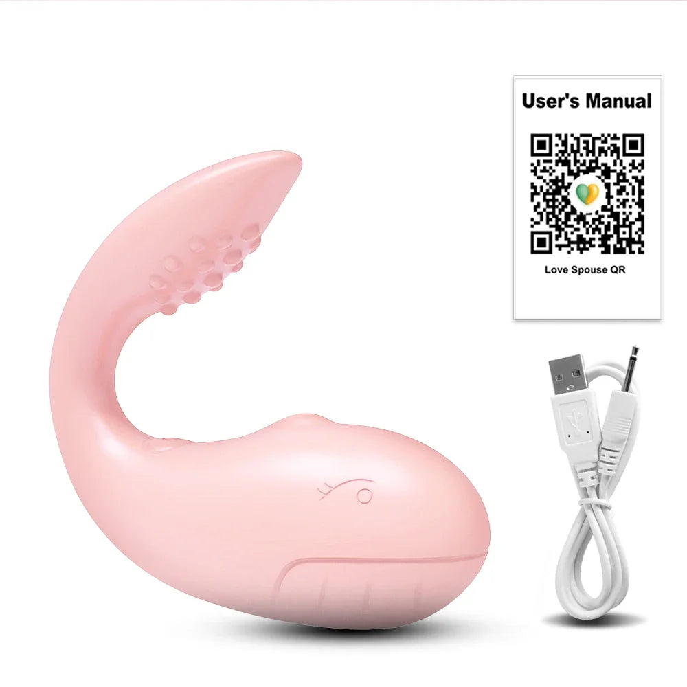 Vibrador curvado controlado por aplicativo