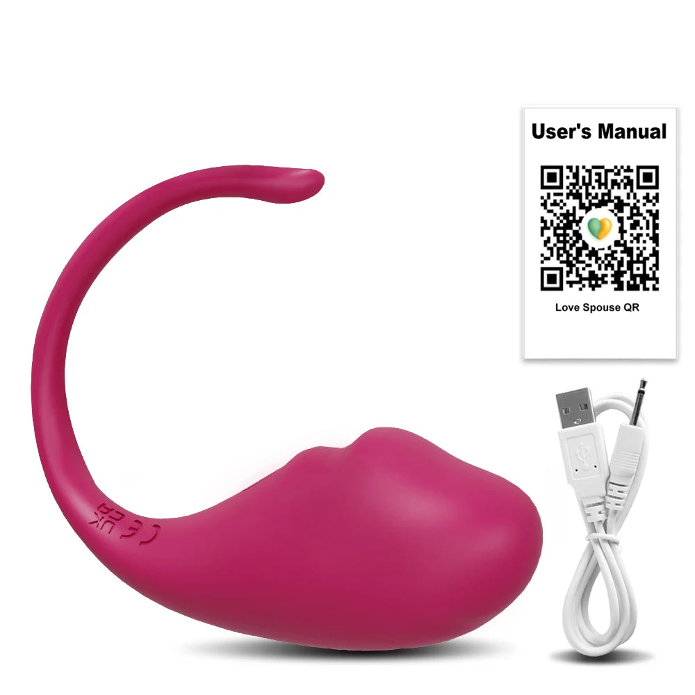 Vibrador curvado controlado por aplicativo