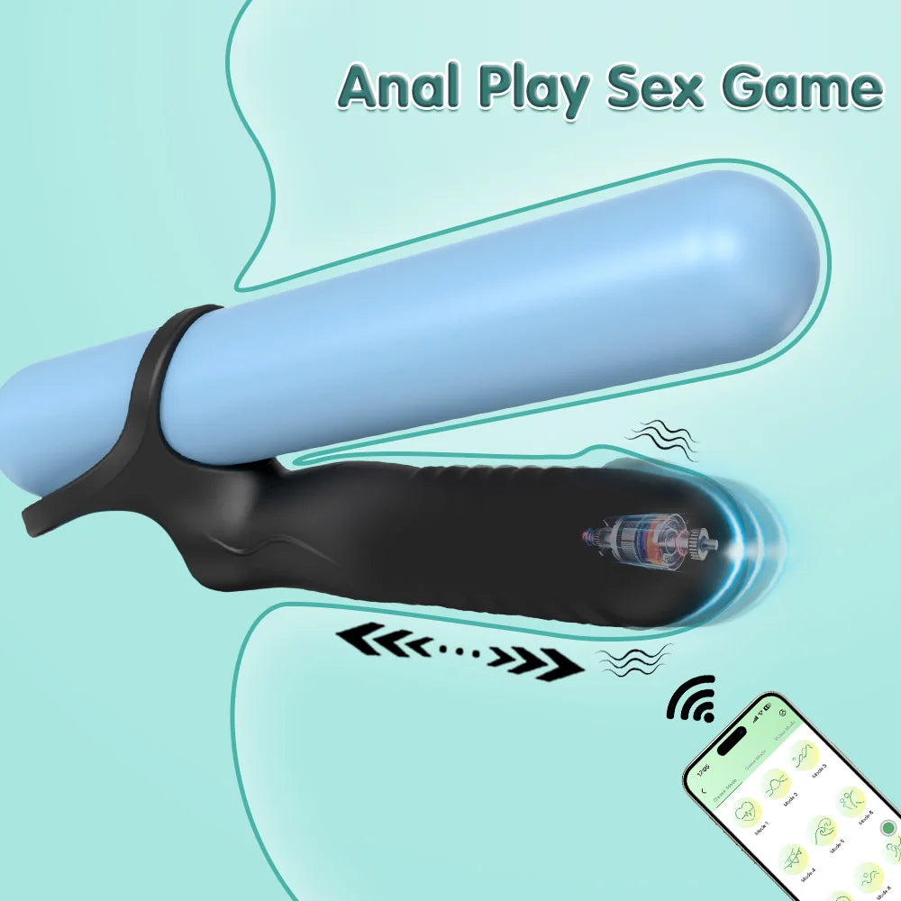 Massageador Duplo Recarregável com Controle por App