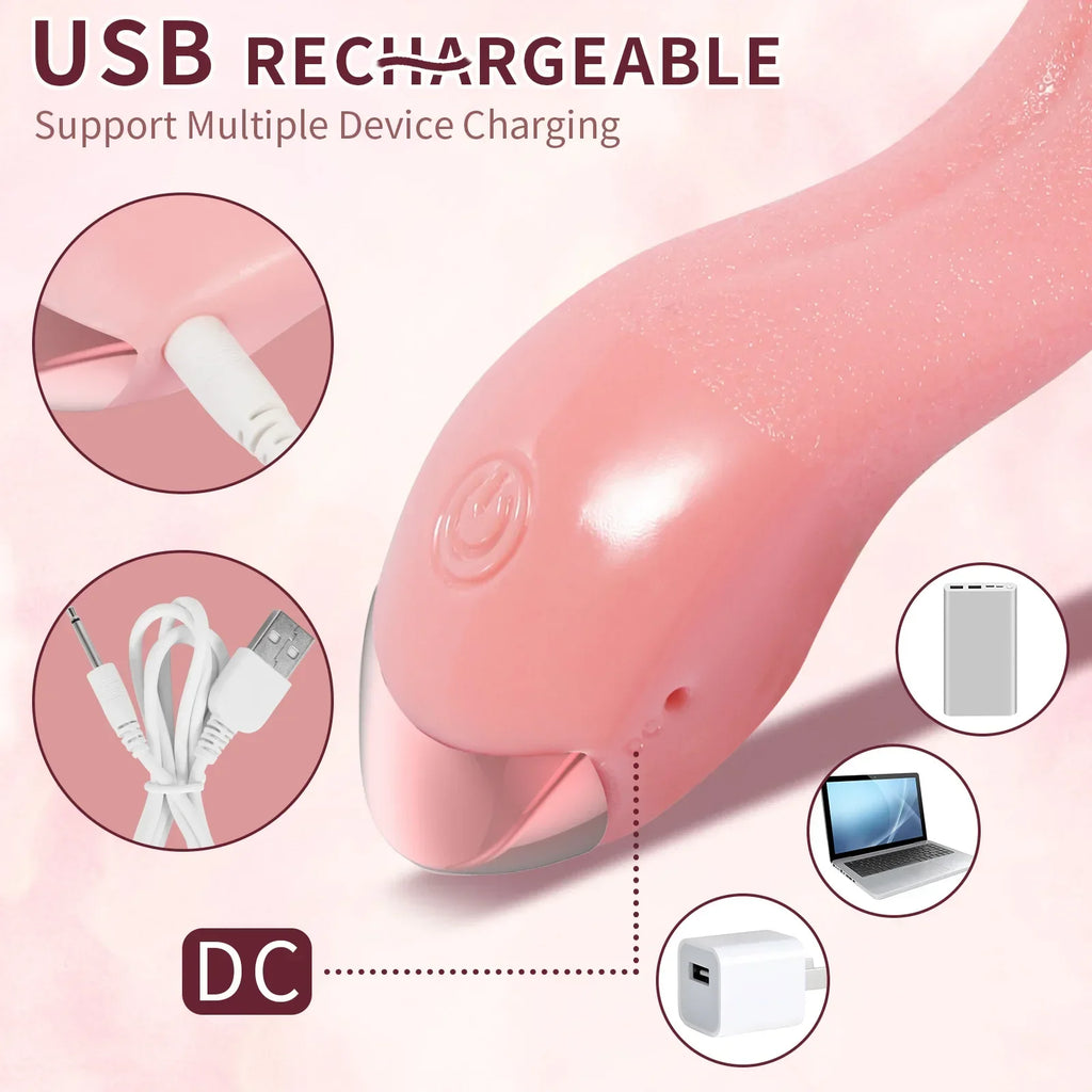 Vibrador ponto G Clitoral Estimulador