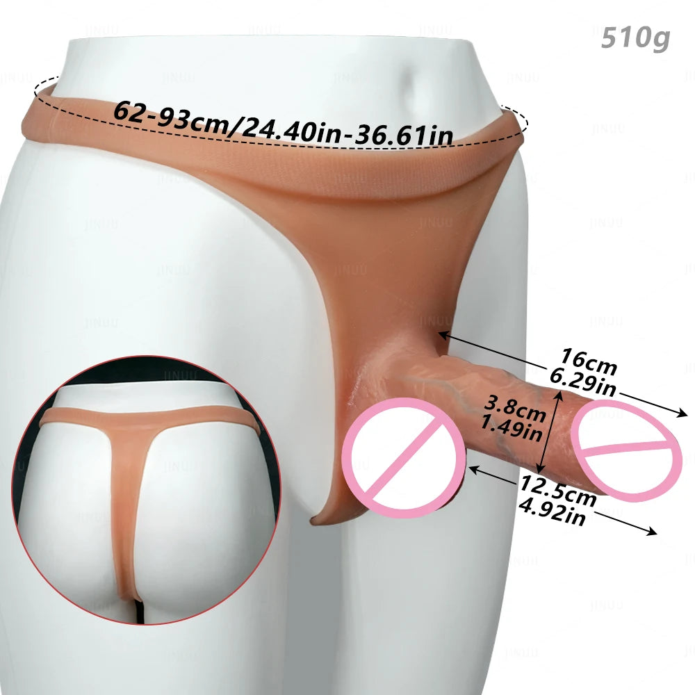 Cinta Peniana com Prótese em Silicone Médico