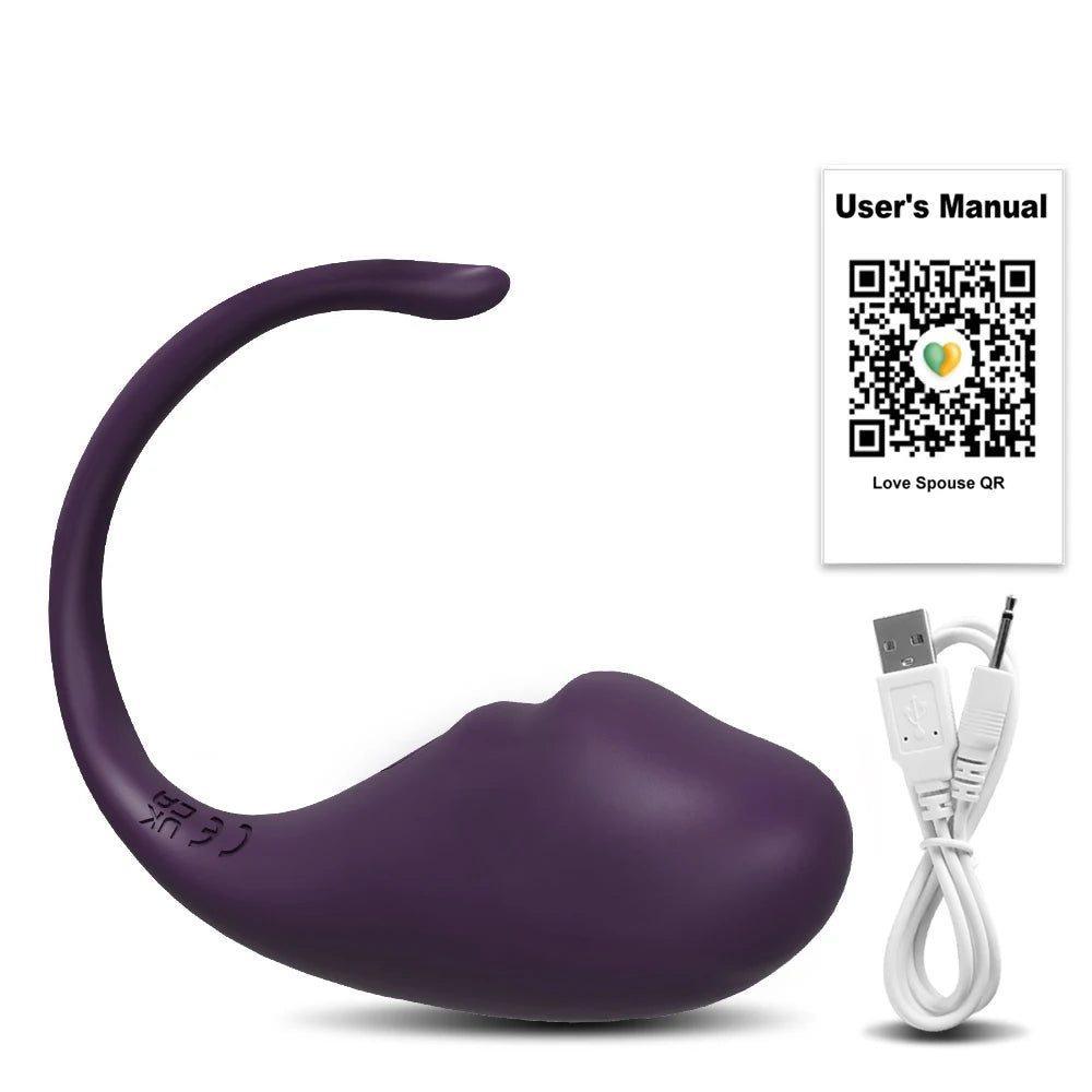 Vibrador curvado controlado por aplicativo