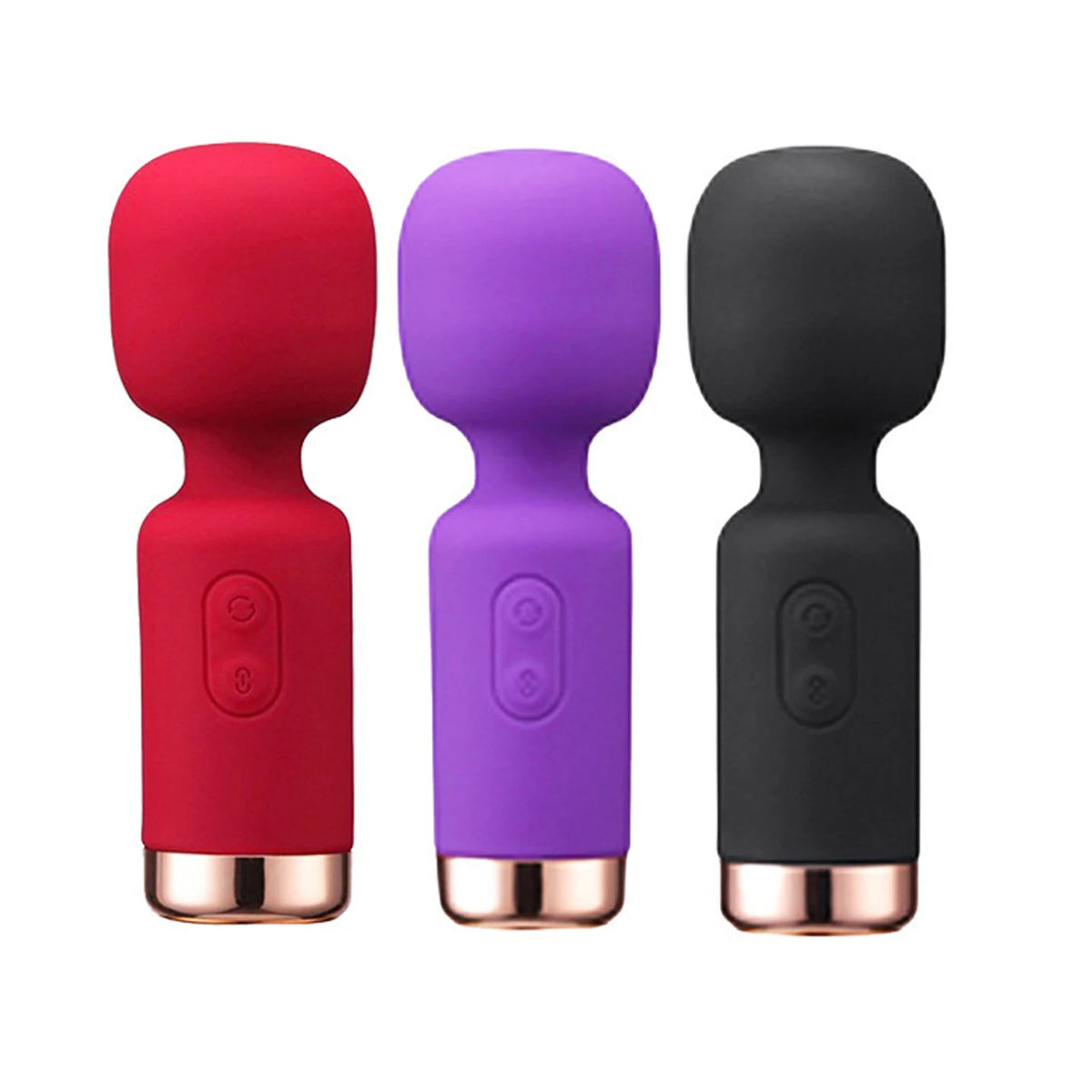 Mini Massageador Feminino Recarregável para Estimulação Externa e Interna com Vibração
