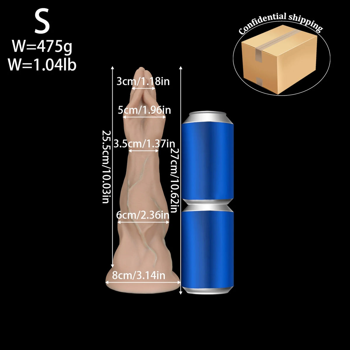 Massageador Prostático em Silicone – Plug Anatômico Disponível em 3 Modelos