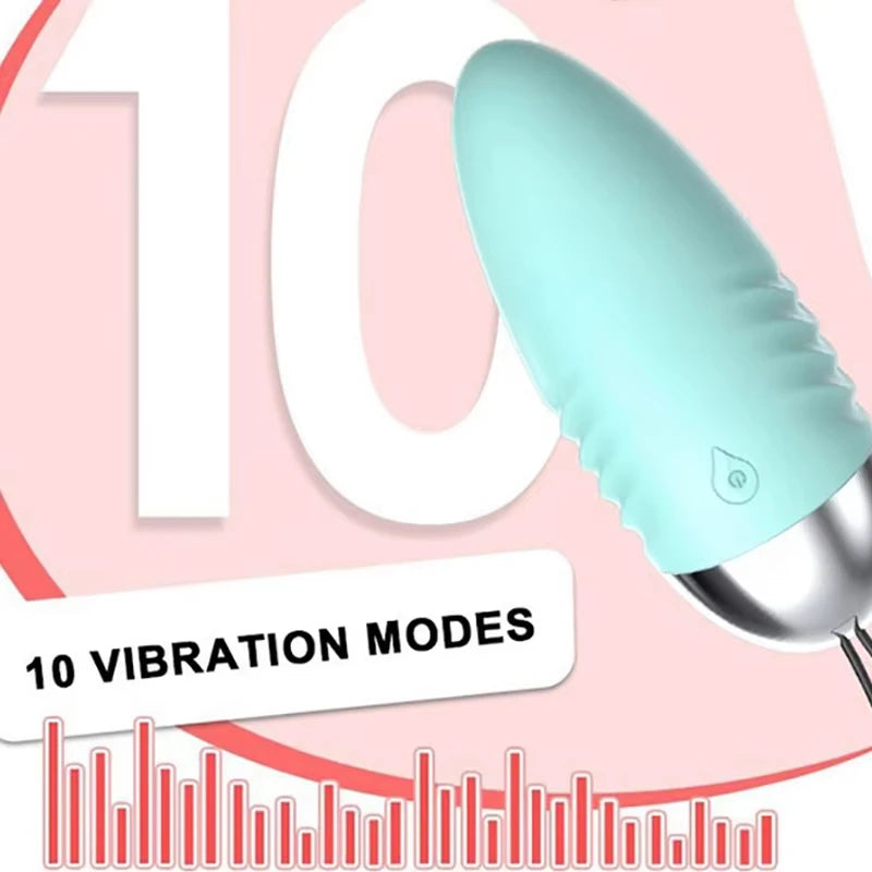 Vibrador Bullet com Controle Remoto Sem Fio e Múltiplos Modos de Vibração