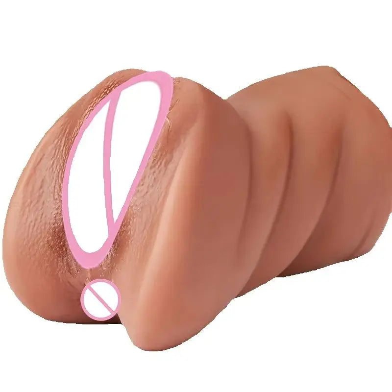 Massageador Masculino 3 em 1 em Silicone com Design Anatômico e Textura Interna