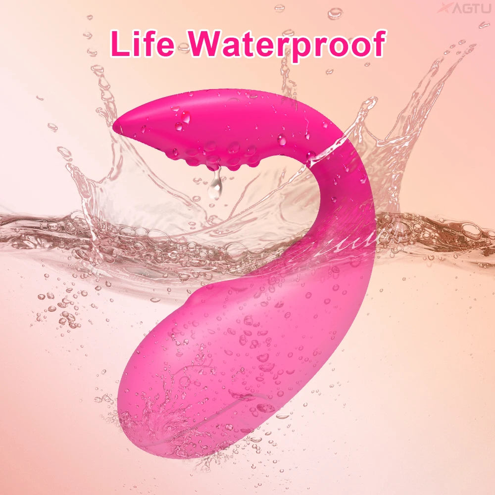 Vibrador curvado controlado por aplicativo