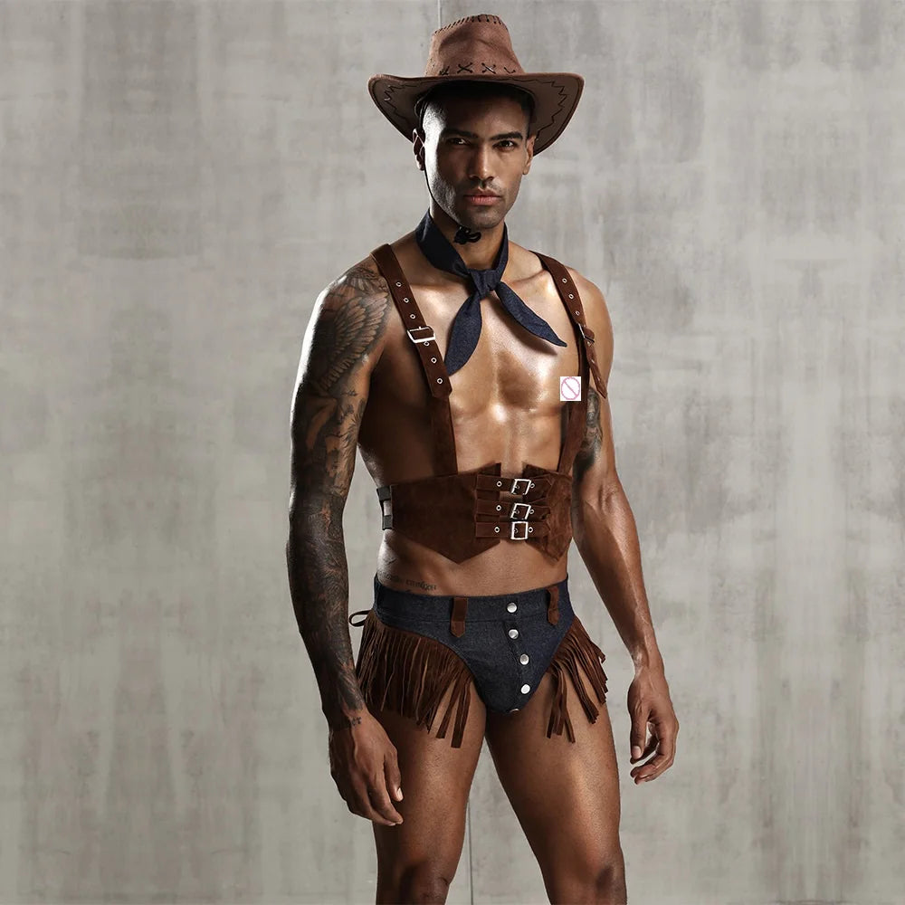 Fantasia Masculina de Cowboy