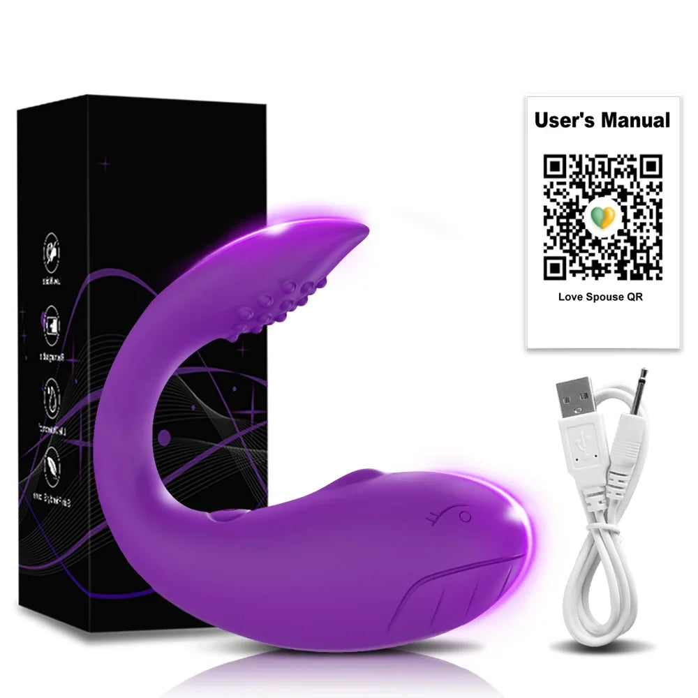 Vibrador curvado controlado por aplicativo
