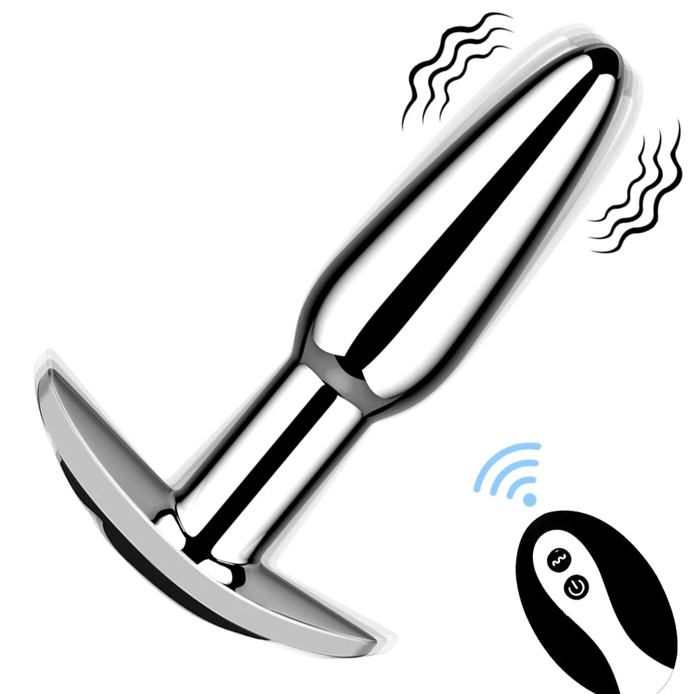 Plug anal com 10 modos de vibração