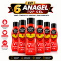 KIT Sex shop 06 AnaGel (7 em 1) Lubrificante anal Anestésico 25g