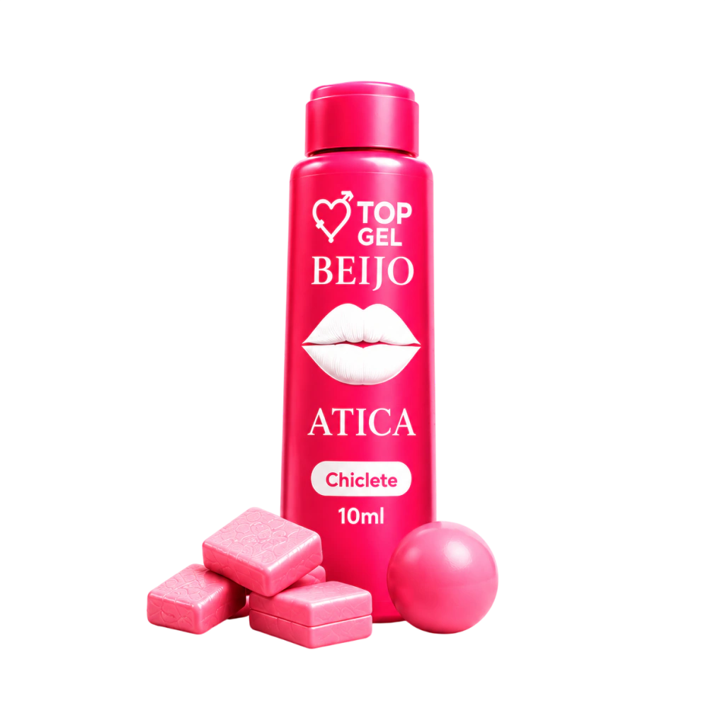 Gel Lubrificante Beijável Beijo Atiça 10ml