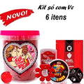KIT SÓ COM VOCÊ 6 ITENS JEITO SEXY