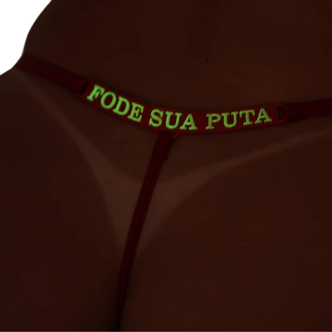 Calcinha Que Brilha No Escuro Fode Sua Puta