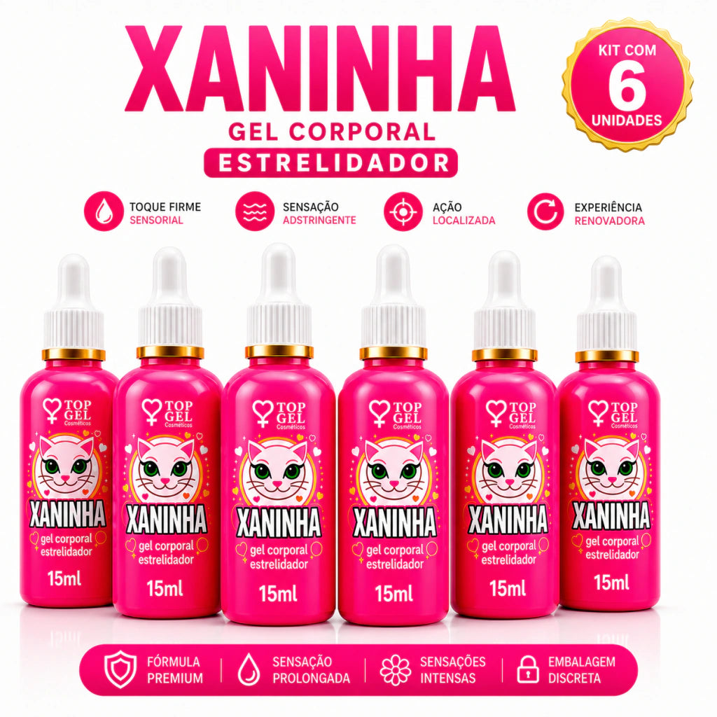 PACK 6 XANINHA (APERTA VAGINA) 15ML