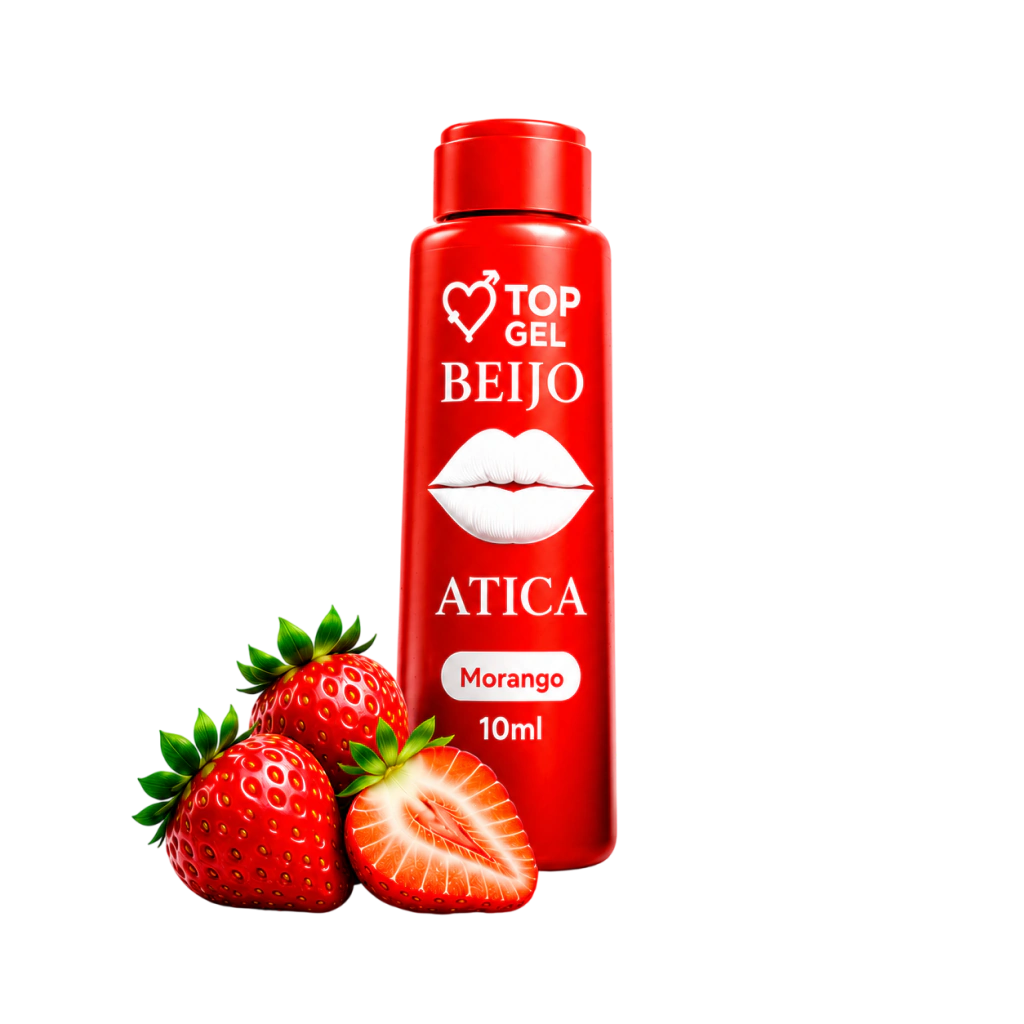 Gel Lubrificante Beijável Beijo Atiça 10ml