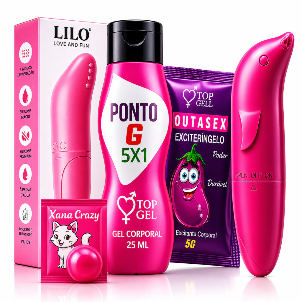 Kit Mais Libido Vibrante 4x1 Produtos